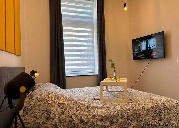 Le Cosy D'outremeuse - Pour 2 Ou 4 Personnes Apartmán Lutych